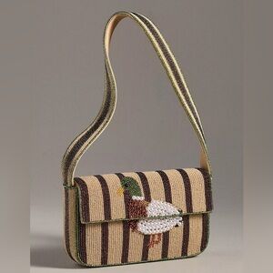 ANTHROPOLOGIE The Fiona Beaded Bag
Animal Edition: Duck